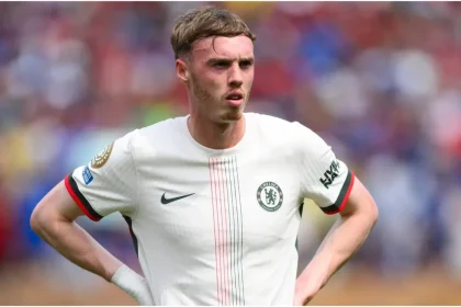 Why isn't Cole Palmer playing for Chelsea against Barcelona in the UEFA Champions League?