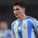 Why isn't Julian Alvarez playing for Argentina vs. Angola in 2025 international friendly?