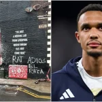 ‘Traitor’ at Anfield? Trent Alexander-Arnold’s mural targeted ahead of emotional Champions League return: Why Liverpool fans turned on ex-player after Real Madrid move