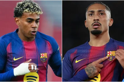 Are Lamine Yamal and Raphinha starting today? Lineups for Barcelona vs. Eintracht Frankfurt in the 2025-26 Champions League clash