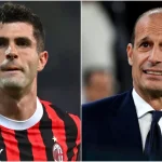 Christian Pulisic described as ‘diabolical’ by AC Milan coach Allegri in eye-opening remark