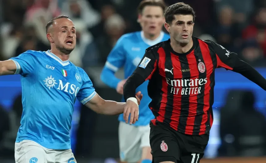 Christian Pulisic’s Milan heartbreak leads to Italian Super Cup bombshell: Serie A president makes major shock decision on Supercoppa’s future