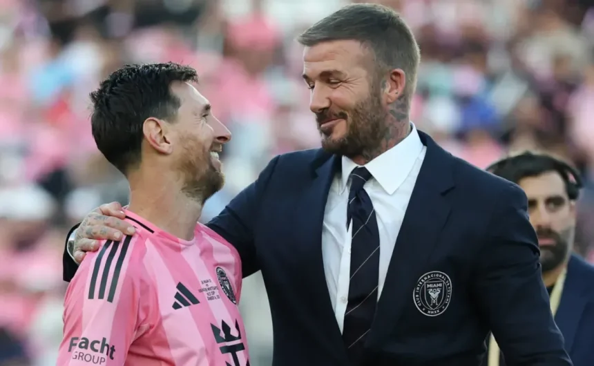 David Beckham issues striking nine-word take on what Lionel Messi’s arrival at Inter Miami and MLS means for soccer in the United States￼
