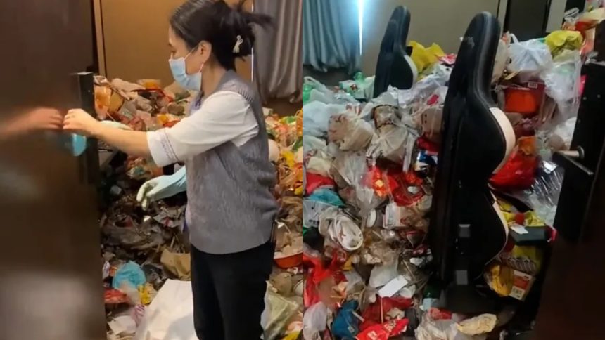 “Guest from hell” leaves hotel room a disgusting mess after two-year gaming marathon