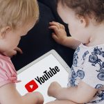 Four toys with AI chatbot faces sat next to each other