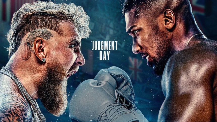 jake paul vs anthony joshua poster