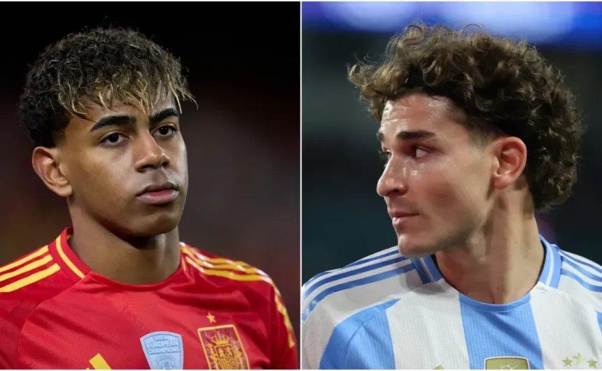 Julián Álvarez snubs Lamine Yamal over two Spain stars to play for Argentina ahead of the Finalissima