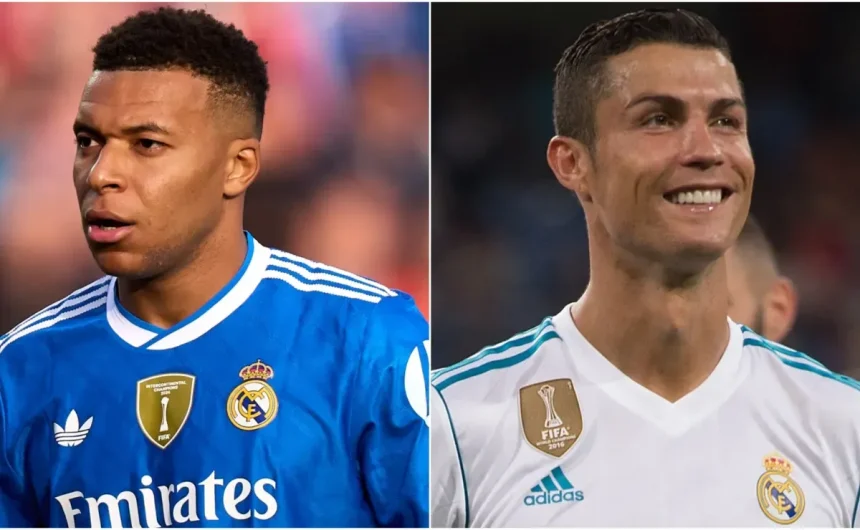 Kylian Mbappe aims to match Cristiano Ronaldo's iconic 59-goal best scoring year at Real Madrid