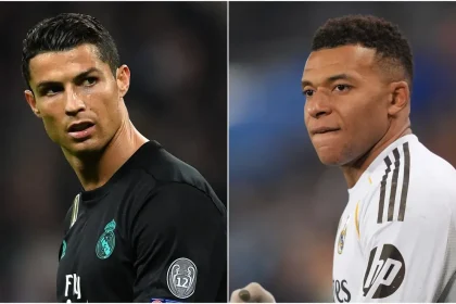 Kylian Mbappé on verge of breaking Cristiano Ronaldo’s legendary Real Madrid scoring record