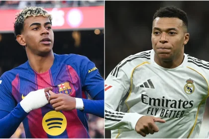 Lamine Yamal closes in on Kylian Mbappé’s 21st-century goalscoring record after strike vs. Villarreal