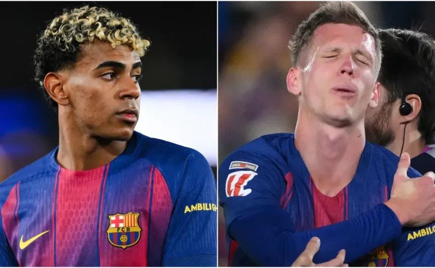 Lamine Yamal loses key teammate: Barcelona star Dani Olmo hit with harsh injury blow after game vs Atlético Madrid