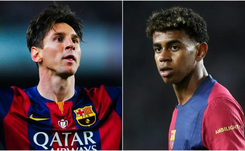 Lamine Yamal reaches incredible milestone of 125 games for Barcelona: How does he stack up against Lionel Messi’s record?