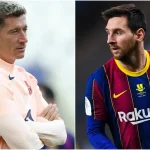 Lewandowski’s Champions League goalscoring drought preventing him from reaching all-time record held by Messi