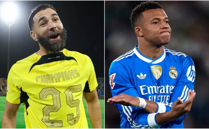 Mbappe, Vinicius, and Bellingham still don’t know their place at Real Madrid, says club legend Benzema