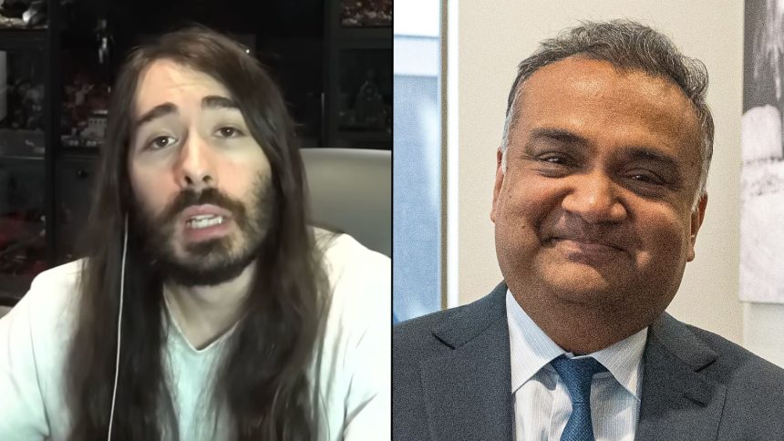 MoistCr1TiKaL blasts “delusional” YouTube CEO over AI tools claim
