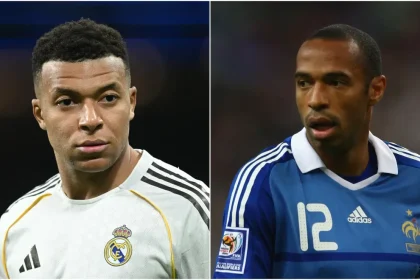 Not just Cristiano Ronaldo: Real Madrid’s Kylian Mbappé ties legend Thierry Henry’s goalscoring record