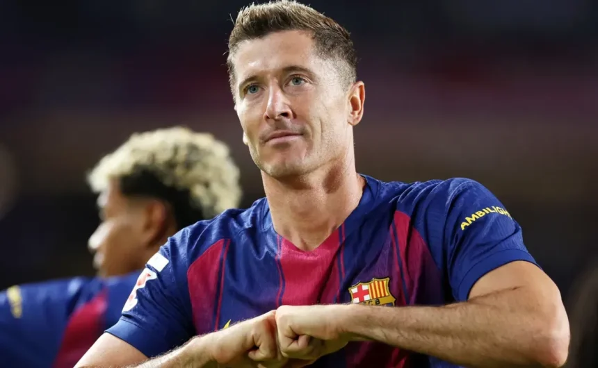 Report: Robert Lewandowski and three other key players are set to leave Barcelona at the end of the 2025-26 season