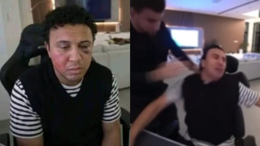 Jake and Logan Paul sat on porch talking to camera in white and grey t-shirts