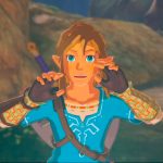 Link looking shocked