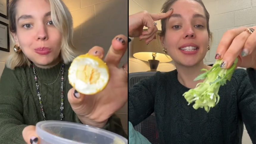 TikTok’s ‘onion lady’ is going viral for scarfing down food combos no one else would try