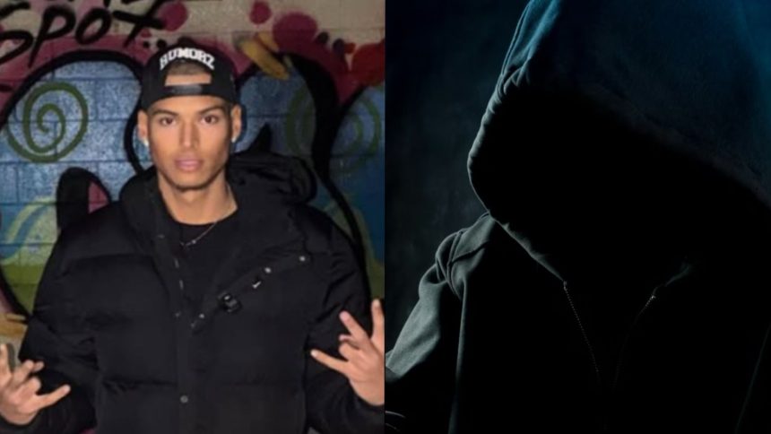 IShowSpeed smiles after reaching 1M followers on Twitch.