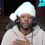 RDCGaming hand on chest and wearing christmas hat