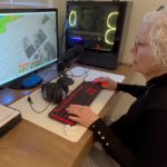 grandma youtuber playing minecraft