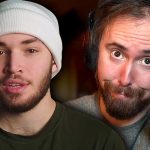 A photo of Adin Ross and Asmongold