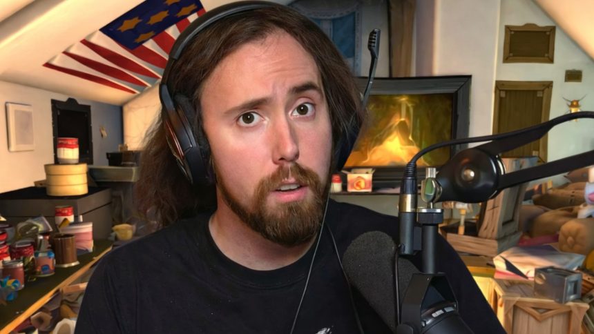 asmongold in his world of warcraft room