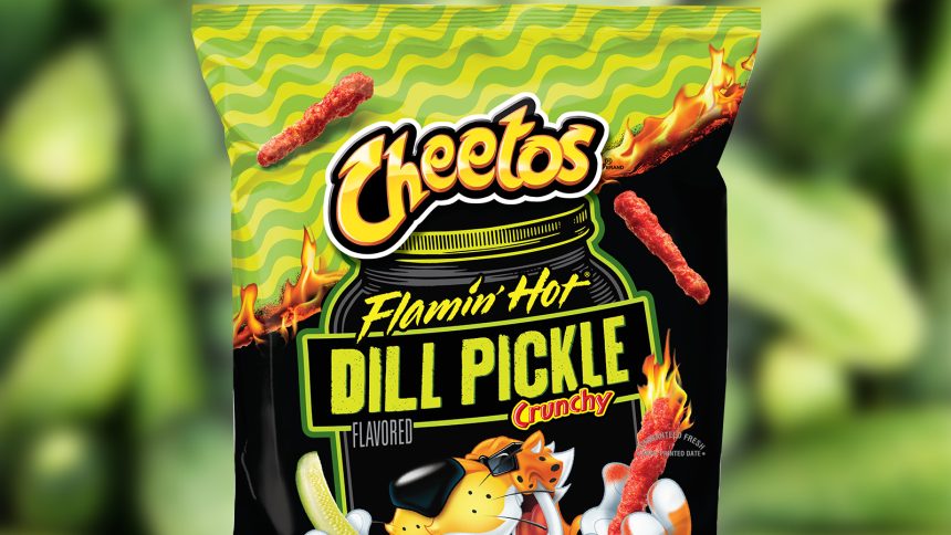 Cheetos Flamin Hot Dill Pickle