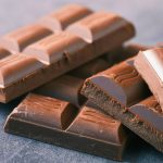 A group of chocolate bars.