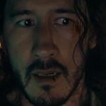 Markeplier looking terrified in Iron Lung.