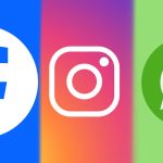 Facebook, Instagram, and WhatsApp logos