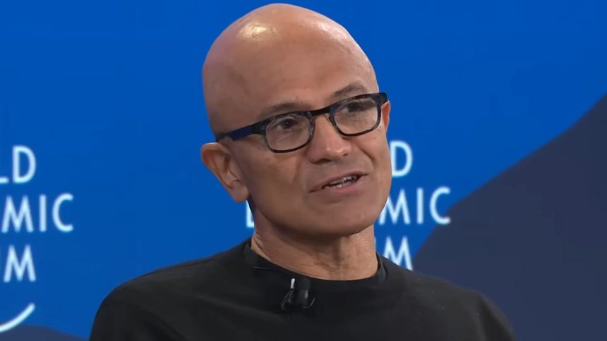 Microsoft CEO talking