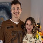 Ninja and Jessica Blevins pose for a photo.