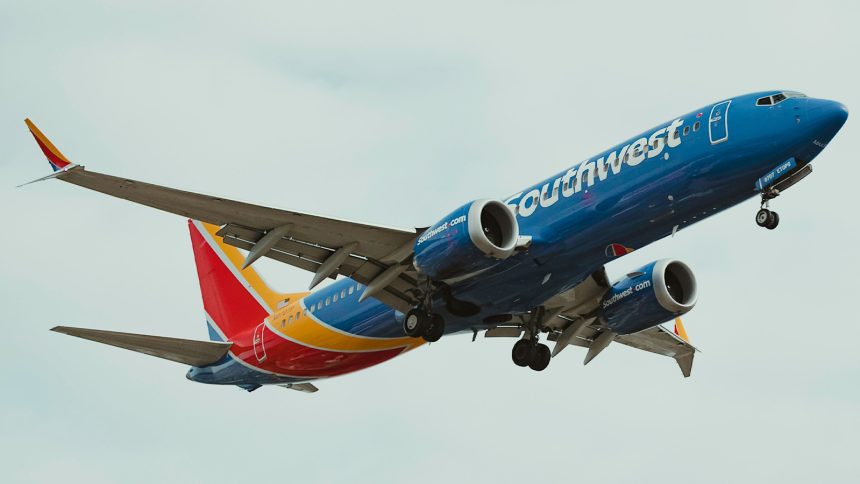 southwest airlines airplane