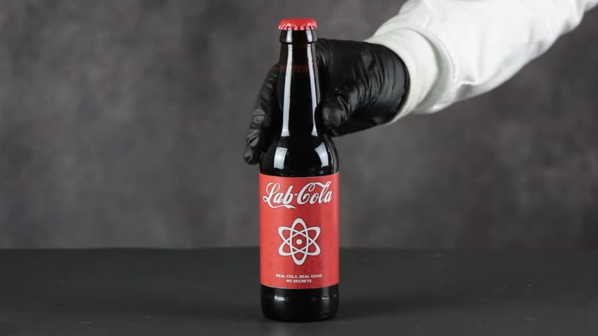 Lab made coca cola by YouTuber LabCoatz