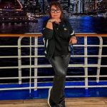 Sue Barr on cruise ship