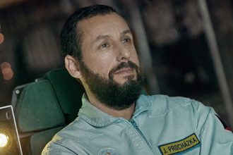 Adam Sandler in Netflix's Spaceman