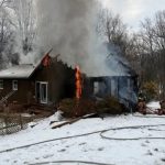 House fire in Maryland