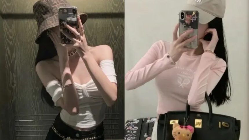 Chen Xin revealing assistant's photos