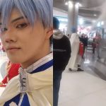 Tuấn Dũng puts out fire in himmel cosplay