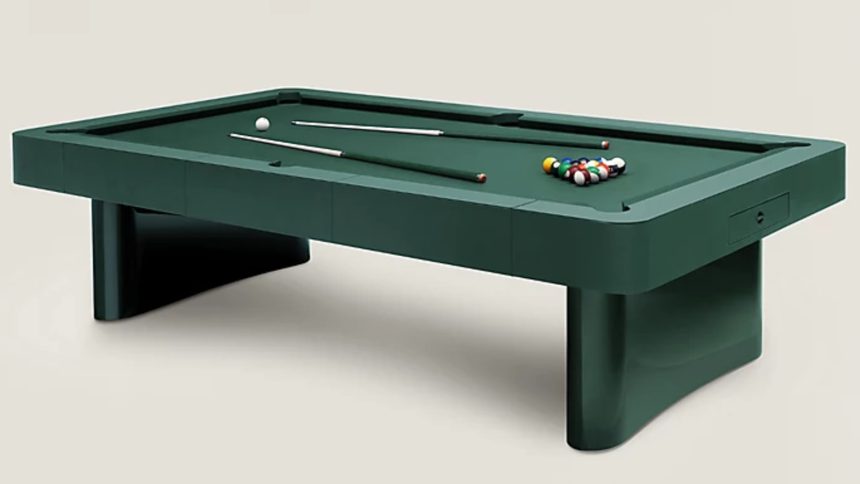 pool table from hermes