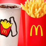 mcdonald's grand size fries and drink