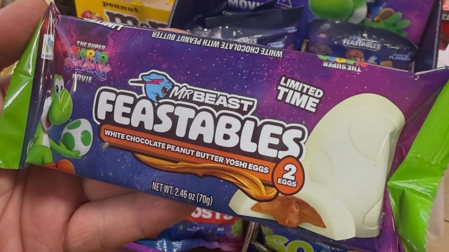 MrBeast mario feastables
