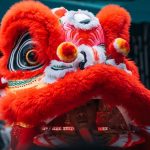 Lion dancer