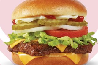 dave's single cheeseburger from wendy's