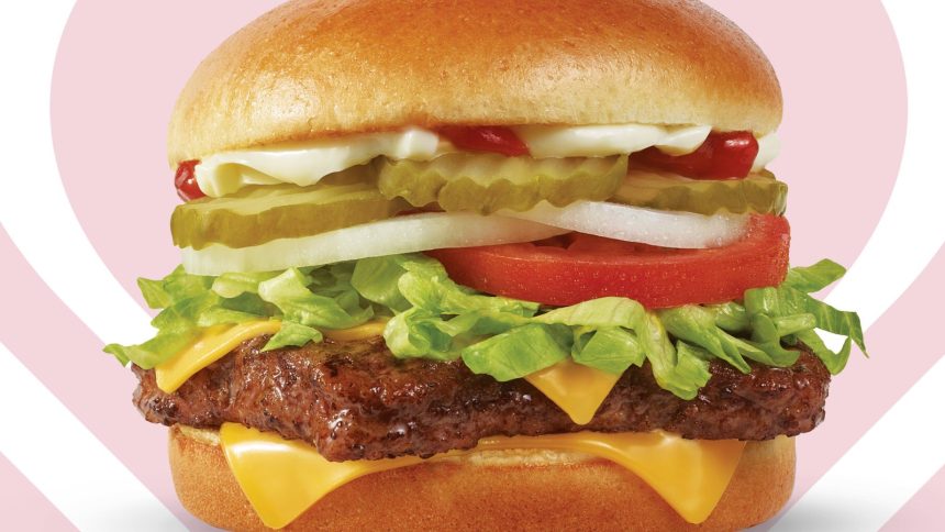 dave's single cheeseburger from wendy's